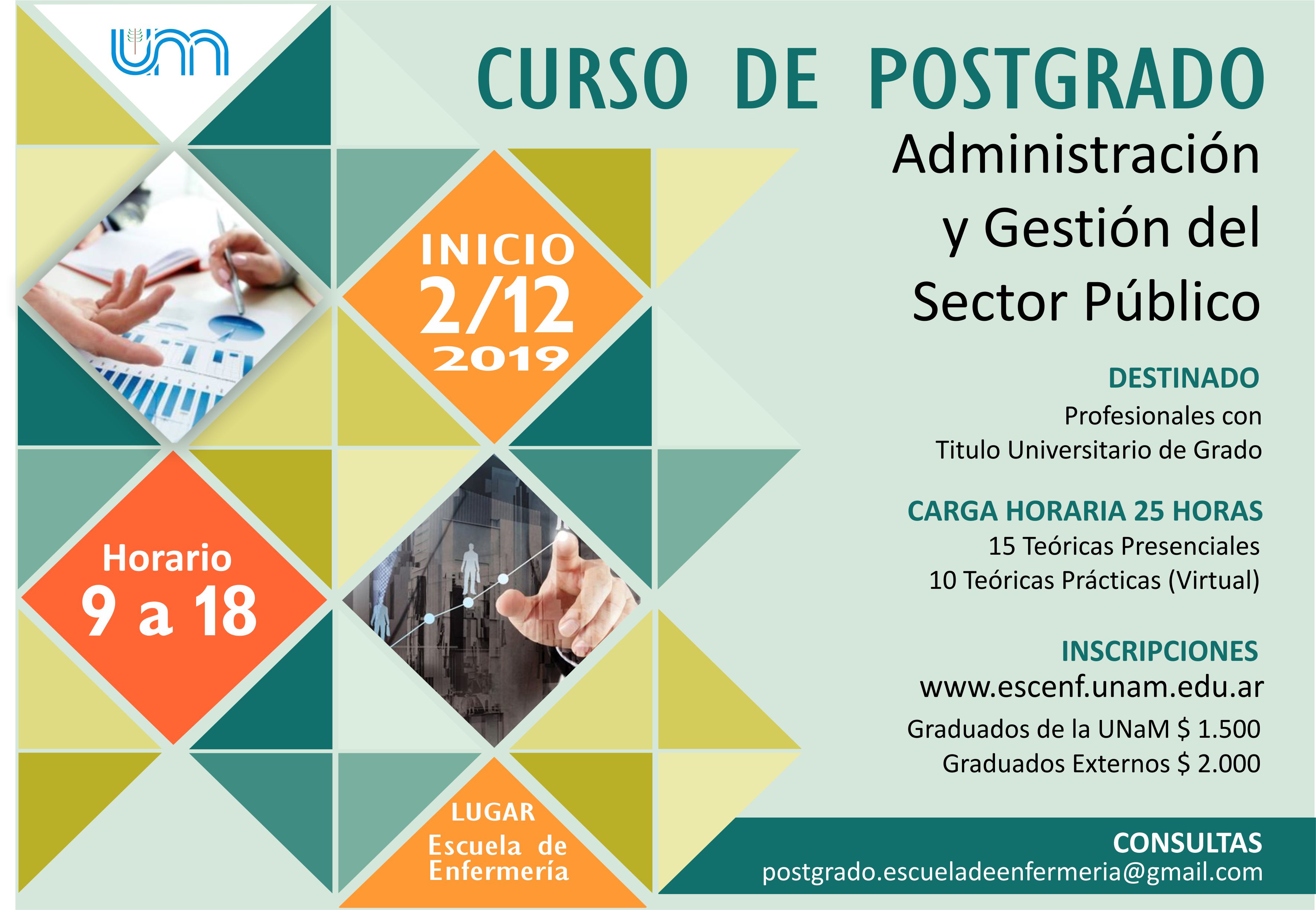 Curso de Postgrado: Administración y Gestión del sector Público